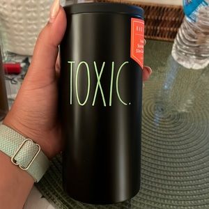 Rae Dunn toxic insulated can cooler halloween